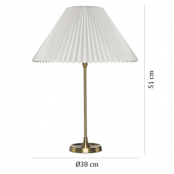 Specification image for Le Klint 307 Table Lamp
