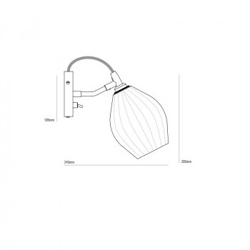 Original BTC Fin Wall Light Specification