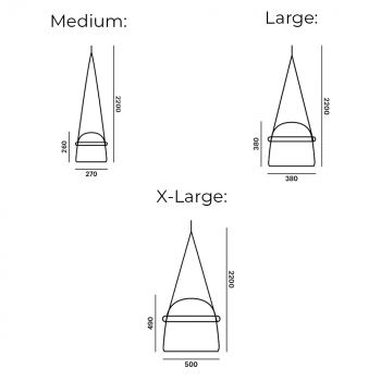 Specification Image for Brokis Mona LED Pendant