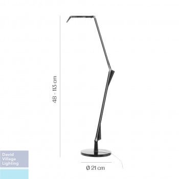 Specification image for Kartell Aledin Tec LED Table Lamp