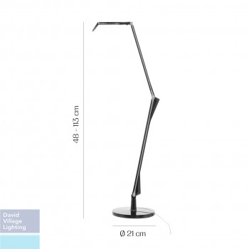 Specification image for Kartell Aledin Tec LED Table Lamp