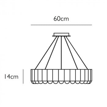 Specification Image for Lee Broom Carousel LED Suspension