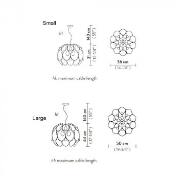 Specification Image for Slamp Flora Suspension