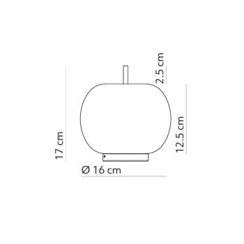 KDLN Kushi Mobile LED Portable Table Lamp Specification 