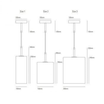 Original BTC Brompton Pendant Light Specification