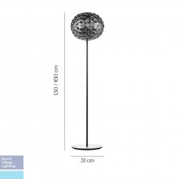 Specification image for Kartell Planet LED Floor Lamp