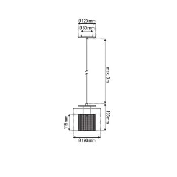 Specification image for DCW éditions In The Sun Pendant