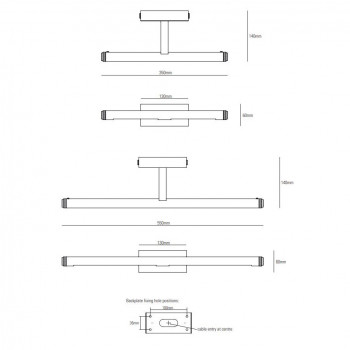 Original BTC Cooper Picture Light Specification