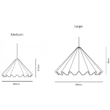 Specification Image for Audo Copenhagen Dancing Pendant