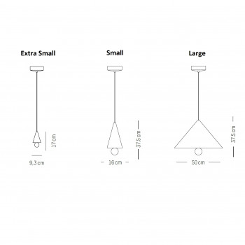 Specification image for Petite Friture Cherry Pendant