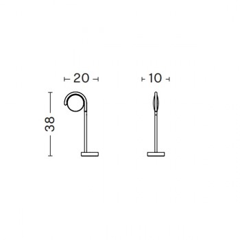 HAY Marselis LED Table Lamp Specification 