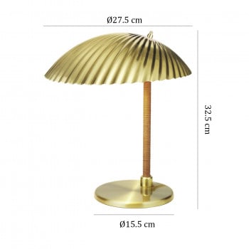 Specification image for Gubi Tynell 5321 Table Lamp