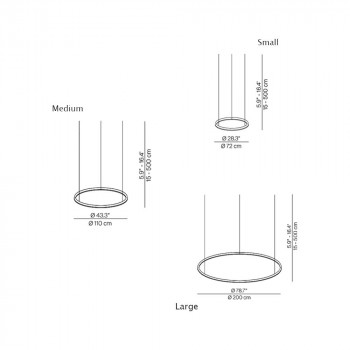 Specification Image for Compendium Circular Suspension Light