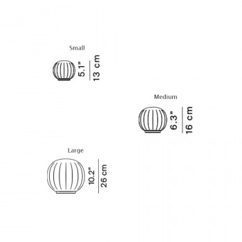 Specification Image for Luceplan Lita Table Lamps