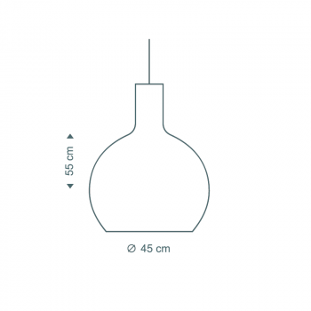 Secto 4241 Octo Small Pendant Light Specification 