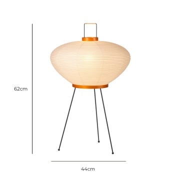 Specification Image for Vitra Akari 9A Lamp