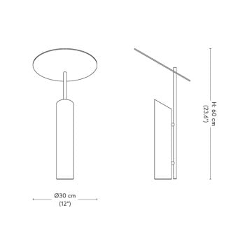 Specification Image for Verpan Reflect Table Lamp