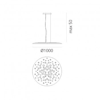 Specification image for Artemide Silent Field 2.0 Direct + Indirect Light LED