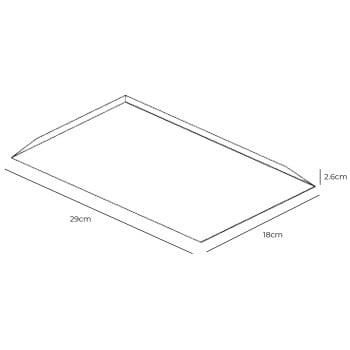 Specification Image for Davide Groppi Foil LED Wall / Ceiling Light