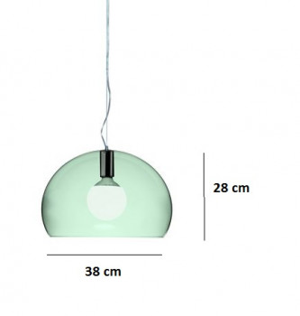 Specification image for Kartell Fly Small 38cm