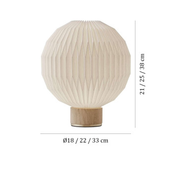 Specification image for Le Klint 375 Table Lamp