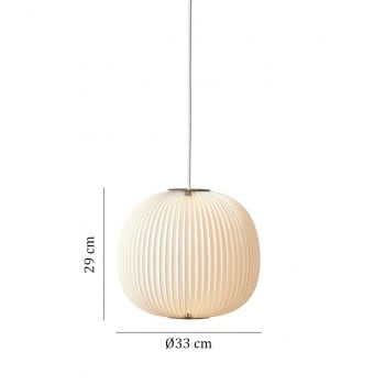 Specification image for Le Klint Lamella 3 Pendant Light