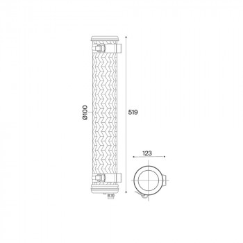 Specification Image for Monceau Wall Light