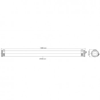 Specification Image for Sammode Studio Rivoli Wall/Suspension Light