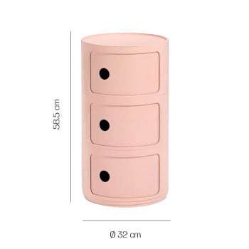 Specification Image for Kartell Componibili Bio Storage Unit