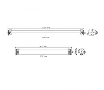 Specification Image for Elgar Wall Light