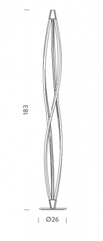 Specification image for Nemo Lighting In The Wind Floor Lamp 