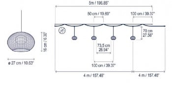 Specification Image for Bover Garota Catenary S/27/4L