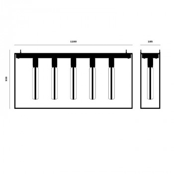 Specification Image for Buster + Punch Caged 5.0 Ceiling Light