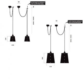 Specification Image for Buster + Punch Hooked 1.0 Pendant