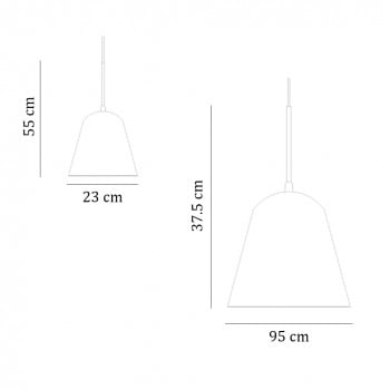 Specification image for NORR11 Line Pendant
