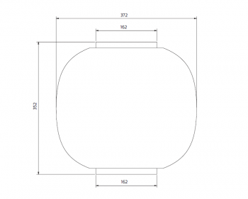 Specification image for Zero Haze Pendant Light