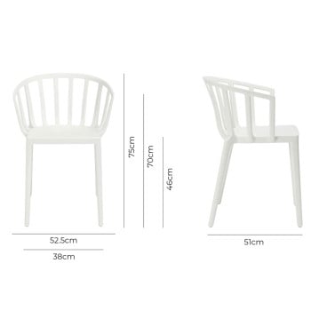 Specification Image for Kartell Venice Chair