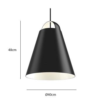 Specification Image for Louis Poulsen Above LED Pendant
