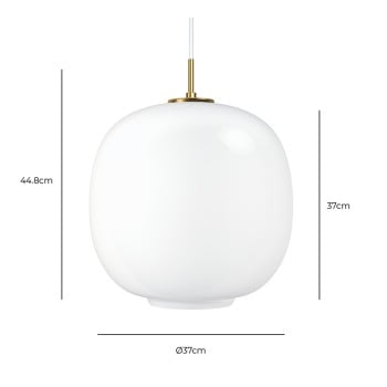 Specification Image for Louis Poulsen VL45 Radiohus LED Pendant