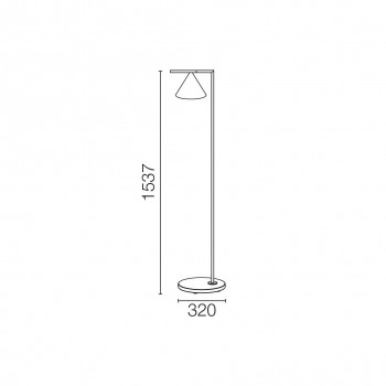 Specification image for Captain Flint LED Outdoor Floor Lamp