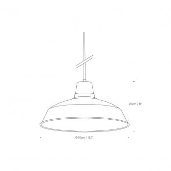 Specification image for Innermost Foundry Pendant