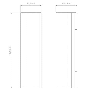 Specification Image for Astro Hashira Wall