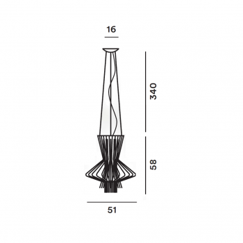 Specification image for Foscarini Allegretto Ritmico Pendant