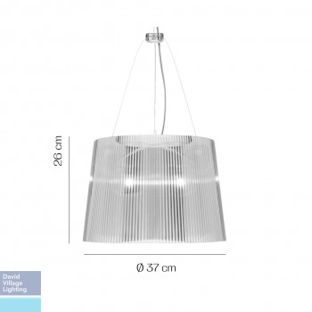 Specification image for  Kartell Ge' Pendant Light