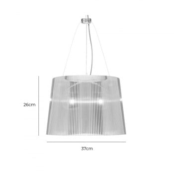 Specification Image for Kartell Ge' Pendant Light