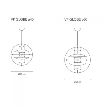 Verpan VP Globe Pendant Light 