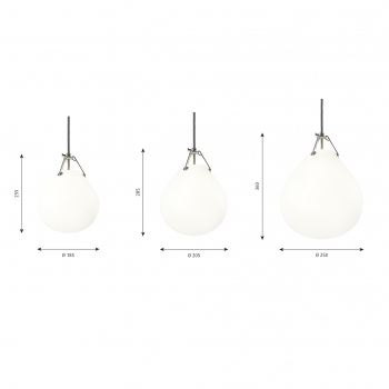 Specification image for Louis Poulsen Moser Pendant