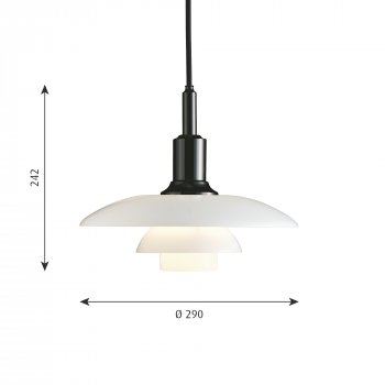 Specification image for Louis Poulsen PH 3/2 Pendant