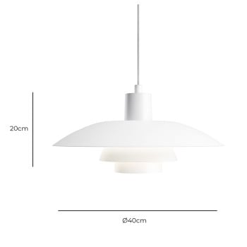 Specification Image for Louis Poulsen PH 4/3 Pendant