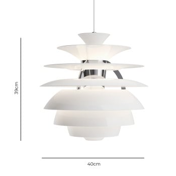Specification Image for Louis Poulsen PH Snowball Pendant